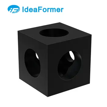 1db 2020 Alumínium Blokk Kocka Hasáb Csatlakozó Kerék Szabályozó Sarokban V-Slot Három Módja 3D-s Nyomtató Részei