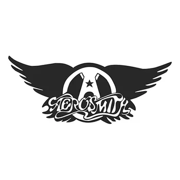 25cm széles Aerosmith Jel Szárny Vágott Vinyl Autó Matrica Vízálló Művészeti Autó Matricák L099