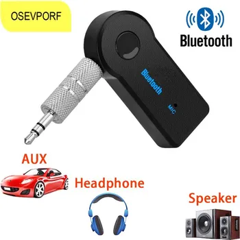 3,5 mm-es Jack Bluetooth Vezeték nélküli Adó AUX Sztereó Bluetooth autórádió Kihangosító Audio Adapter Autós PC Hangszóró Fejhallgató