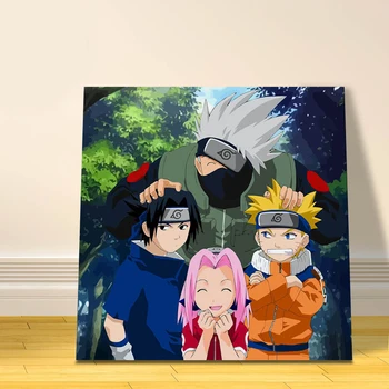 A Wall art Kép, Japán Stílus Rajzfilm Anime a Naruto Poszter Vászon Festmény Falfestmény Gyerekek Ajándékot Hálószoba, Nappali, Otthon Dekoráció