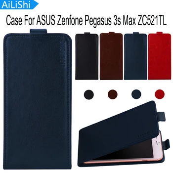 AiLiShi Az ASUS Zenfone Pegasus 3s Max ZC521TL Esetben Luxus Flip bőrtok, Exkluzív 100% - Os Különleges hátlapot Bőr+Követés