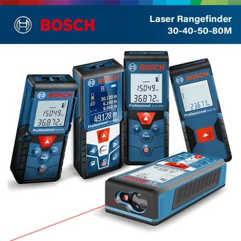 Bosch GLM Sorozat Infravörös Lézer Távolságmérő Kézi Lézeres mérőműszer 30/40/50/80M a Bosch Professzionális Mérési Eszköz