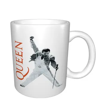 Csoport Queen-Freddie Mercury Rhapsody Bögre Kávét Bögre Pohár Kávét Utazási Polip Alakváltó