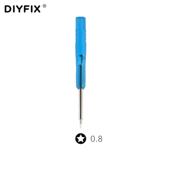 DIYFIX Mini 5 Csillag Pentalobe 0.8 P2 Csavarhúzó Eszközök iPhone X 5 5S, 6S 7 + 8 Plus /MEIZU/Vivo Alsó Esetben Csavarok O