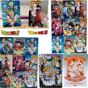 Dragon Ball Z Son Goku Vegeta IV Piccolo 9pcs Klasszikus limitált kollekció Flash kártya, gyerek játékok, Anime figura Gyűjtemény Kártya