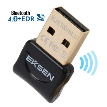 EKSEN Bluetooth CSR 4.0 USB Dongle Adapter Windows 10/8 / 7 / Vista Plug and Play a Win 8 Felett