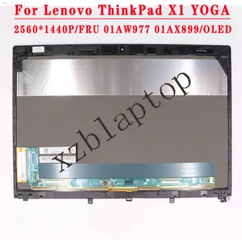 FRU 01AW977 01AX899 OLED Érintse meg A Közgyűlés A Lenovo ThinkPad X1 JÓGA 1. 2. GEN 20FQ 20FR 20JD 20JE 20JF