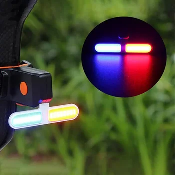 Hegyi Kerékpár Ülés Figyelmeztető Fény USB Töltés Led Pedál Fény Multi-Világítási Mód Pedál Villogó hátsó Lámpa