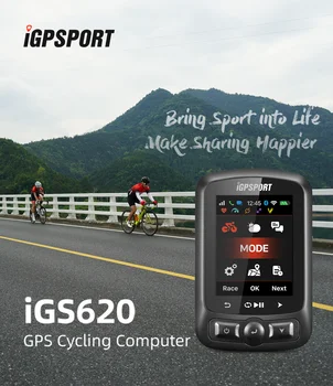 iGPSPORT Kerékpározás Számítógép Vezeték nélküli ANT+ Kerékpáros Sebességmérő IGS620 Bike pulzusmérő Sebesség Cadence Sensor Számítógép Tartozékok