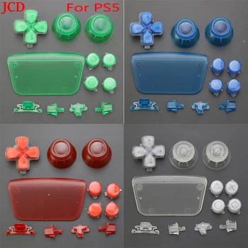 JCD Érdekesség de repuesto para mondo de PS5, cubierta de carcasa con tekla de botón de Színe