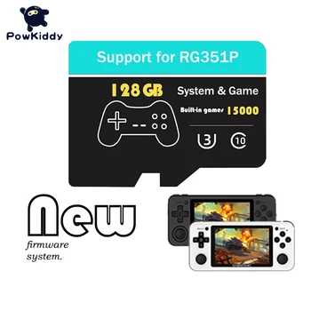 Memóriakártya RG351P Memory Stick Tf Kártya 64G/128G Gameboy A Handeld Játék Konzol Előre Játékok PSPGBA Memory Stick Pro Duo