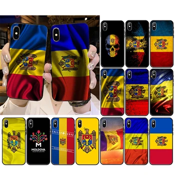 Moldova Zászló Telefon tok iphone 13 12 11 Pro Max 12mini XS MAX X XR SE2 8 7 Plus