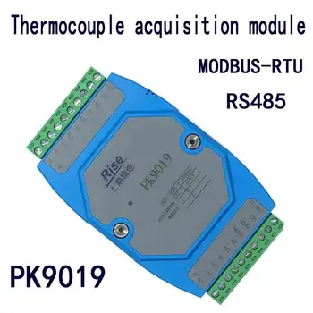 PK9019 8-csatornás hőelem bemenet galvanic megszerzése mérési modul RS485 MODBUS-RTU megkönnyíti NYRT.