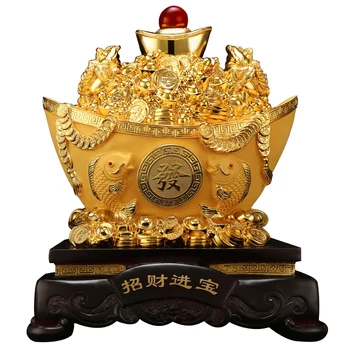 Sok szerencsét szerencsés aranyrúd szobor feng shui kézműves ajándékbontás lakberendezési dupla arany békák hozza a jó szerencse
