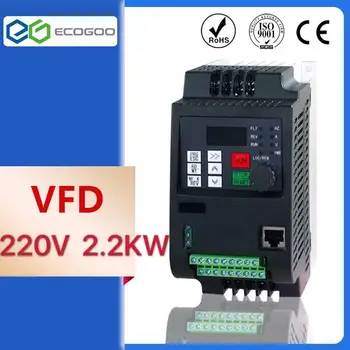 VFD Inverter 1,5 KW/2.2 KW/4KW Frekvencia Átalakító ZW-AT1 3P 220V/110V Kimeneti CNC Főorsó motor fordulatszám-szabályozás VFD Átalakító