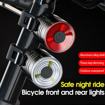 Vízálló Kerékpár Kerékpáros Lámpák hátsó lámpák LED-Lézer Biztonság Figyelmeztetés Kerékpár Lámpa Bicikli Hátsó Lámpa Tartozékok, Új