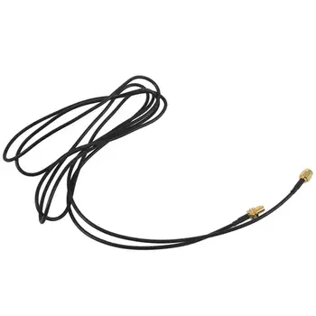 WIFI Antenna Hosszabbító Kábel RP-SMA Male, hogy RP-SMA RF Csatlakozó Adapter RG174 2M