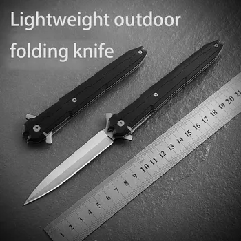 Összecsukható Kés D2 Acél Kés Hordozható Védelem Kés Kerti Kés Mező Saber Taktikai Hordozható Mini Összecsukható Kés, Bicska