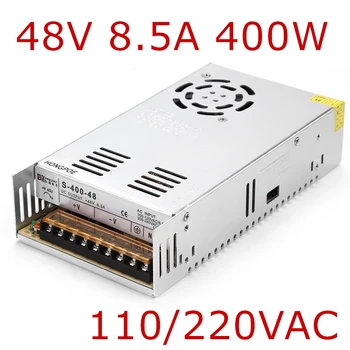 48V 8.3 EGY 400W-Switching Power 48V Vezető CCTV Kamera LED Szalag AC 100-240V Bemeneti DC 48V SMPS
